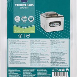 Vacumm Bags 15 x 20 cm, 90 µm, glatt, 100 Stück
