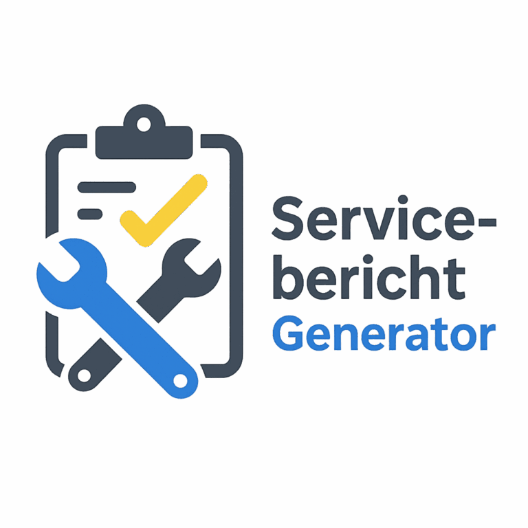 Servicebericht-Generator Software