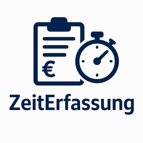 ZeitErfassung – Mitarbeiterstunden & Stammdaten professionell verwalten Software