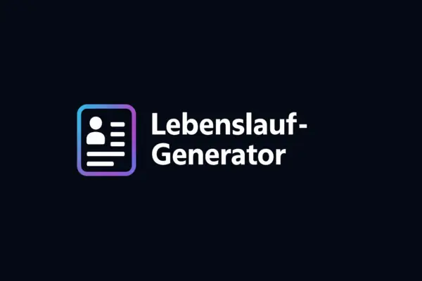 Lebenslauf Generator Software Dunkel FREE