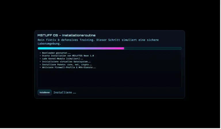 MStuff Hacker Sim – Cyberpunk Edition