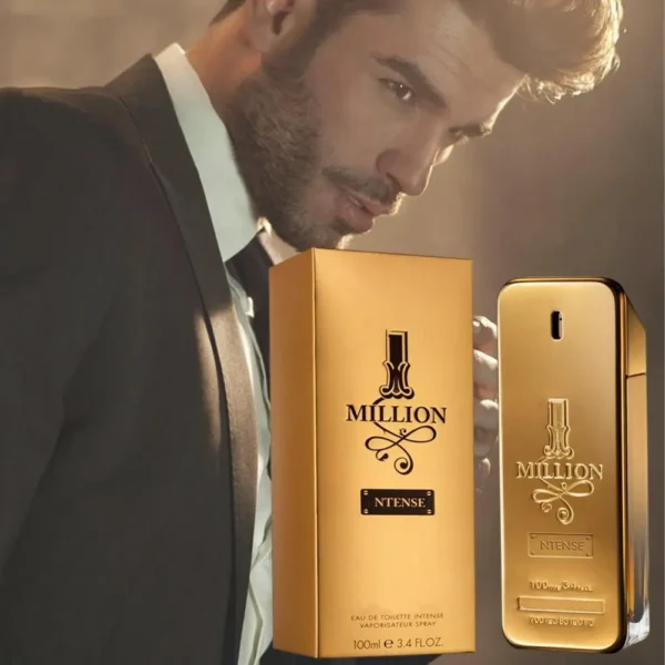 100ML Million Gold Hombre Perfume Lasting Strong Masculine Men Taste Strong Spicy Pheromone Cologne Body Spray Charming Gift – Bild 2